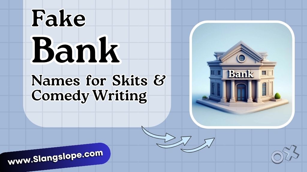 Absurd & Surreal Funny Bank Names