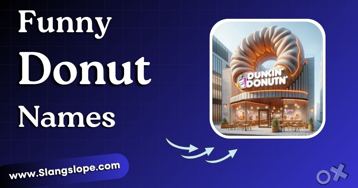 185+ Funny Donut Shop Names That'll Make People Stop and Stare
