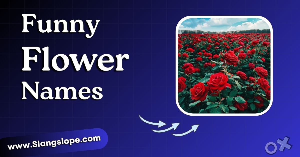 200+ Funny Flower Names That'll Make You Giggle While You Garden