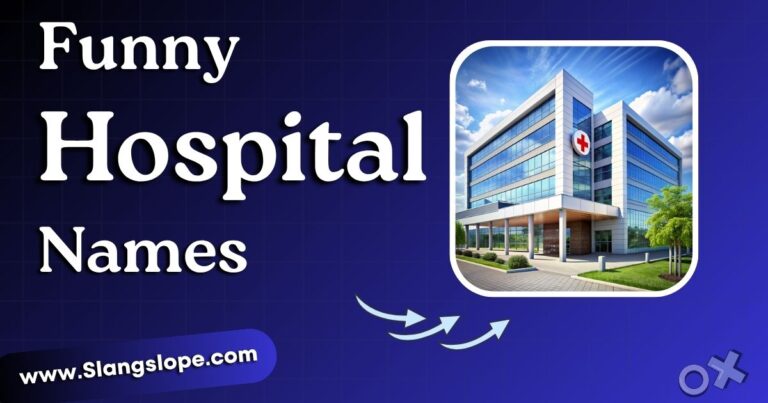 250+ Funny Hospital Names That'll Make Patients Laugh (And Actually Work)