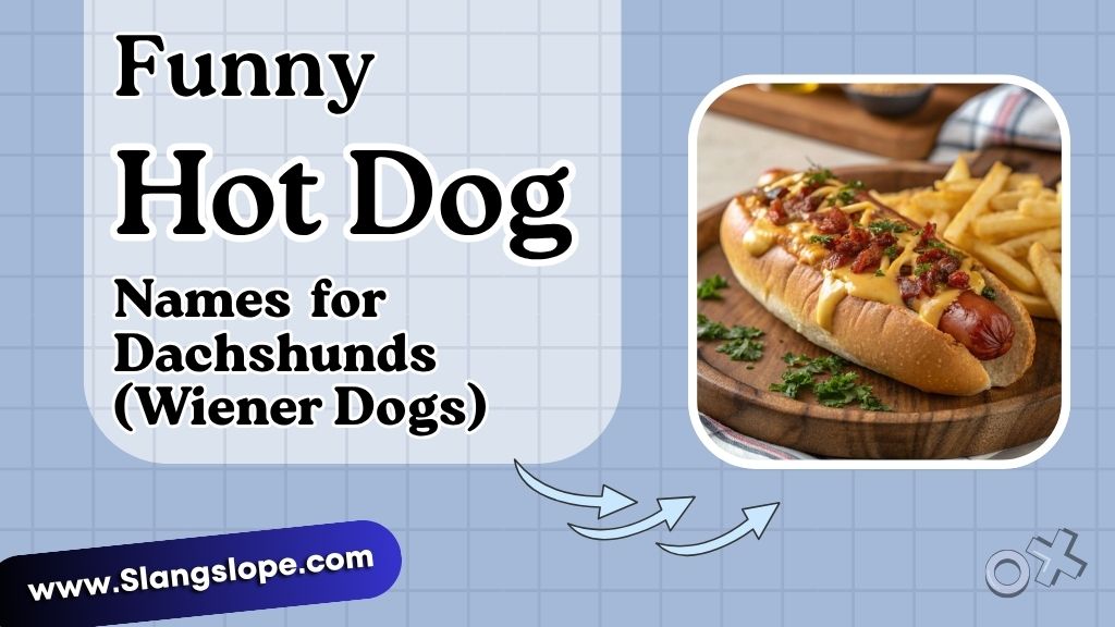 Funny Hot Dog Names for Dachshunds (Wiener Dogs)
