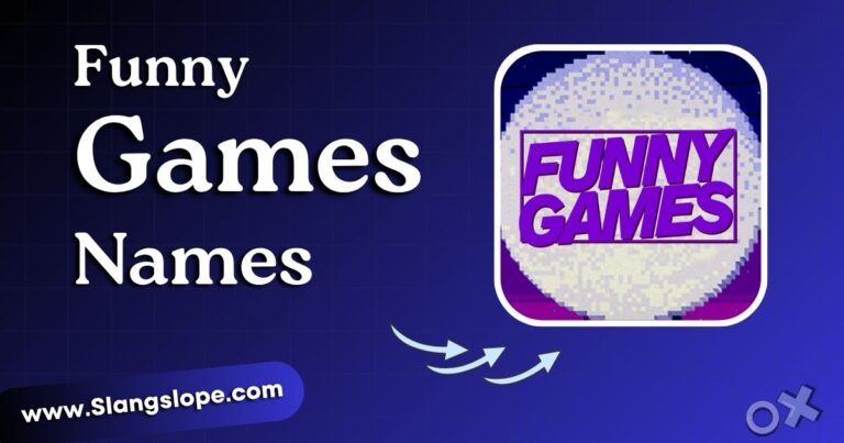 210+ Funny Names for Games That'll Make Players Laugh Before They Even Start
