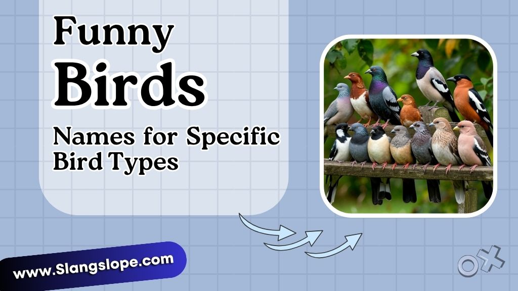 Funny Names for Specific Bird Types