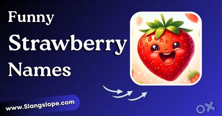 210+ Funny Strawberry Names That Are Berry, Berry Good