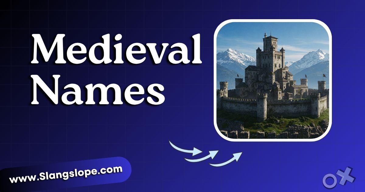 Medieval Names: 200+ Authentic Picks From the Dark Ages to the Renaissance