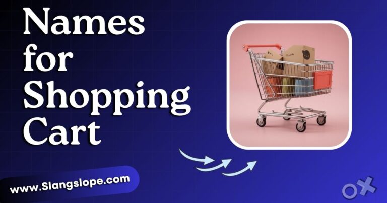 180+ Names for Shopping Cart: Creative, Funny & Unique Ideas