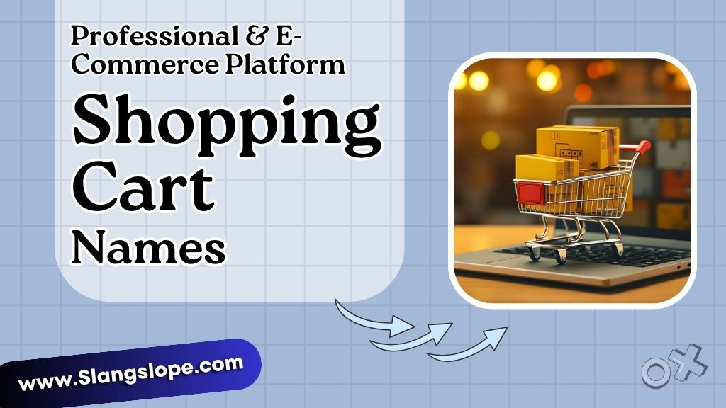 Professional & E-Commerce Platform Cart Names