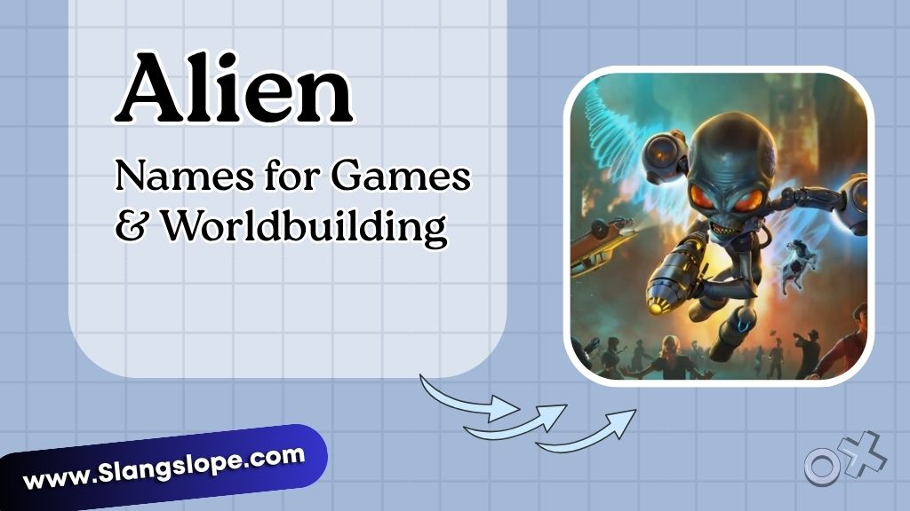 Alien Names for Games & Worldbuilding