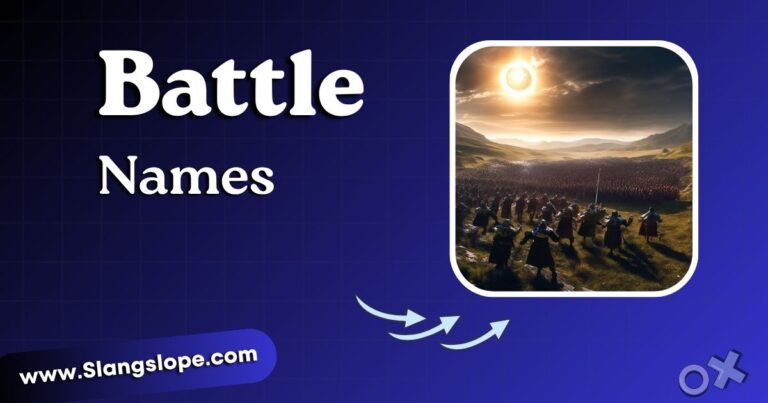 190+ Battle Names That Hit Hard (For Warriors, Teams & Fiction)