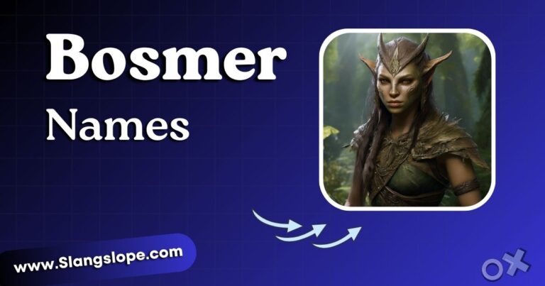 Bosmer Names: 200+ Best Wood Elf Names for Your Character