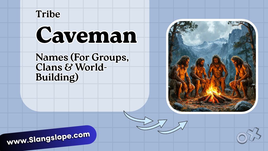 Cave Tribe Names (For Groups, Clans & World-Building)