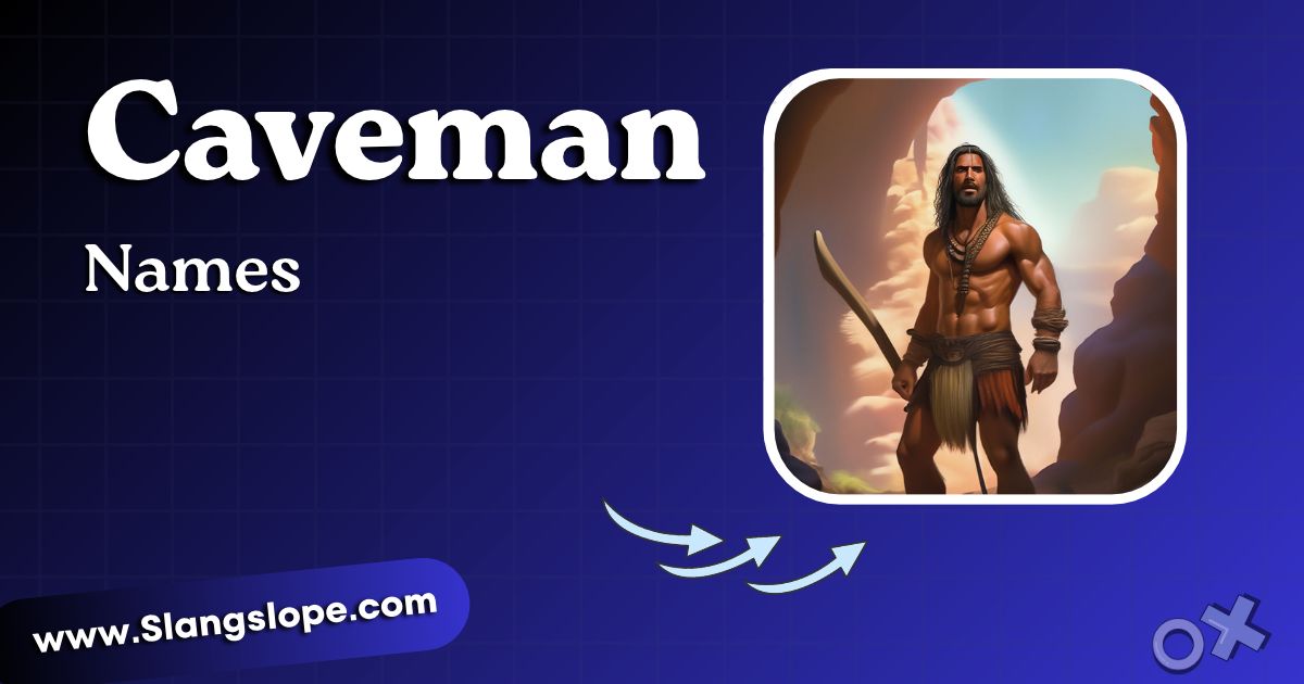 250+ Caveman Names That Sound Like They Actually Belong in the Stone Age