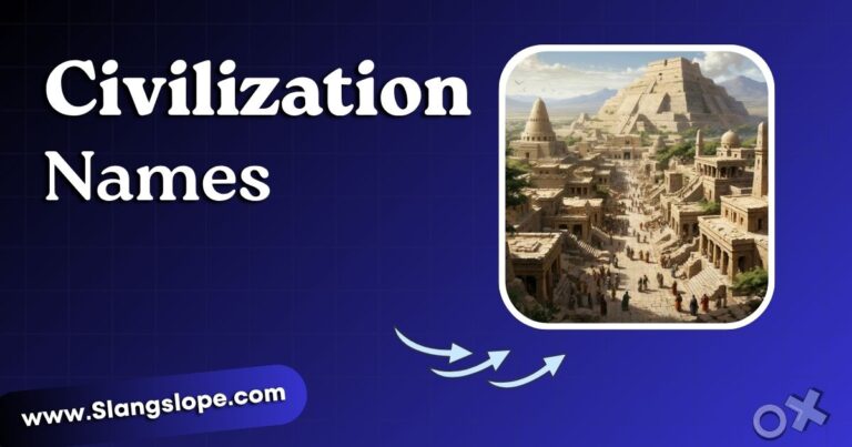 140+ Civilization Names: Ancient, Fantasy, Sci-Fi & Original Ideas