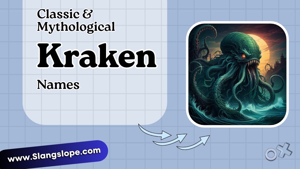 Classic & Mythological Kraken Names