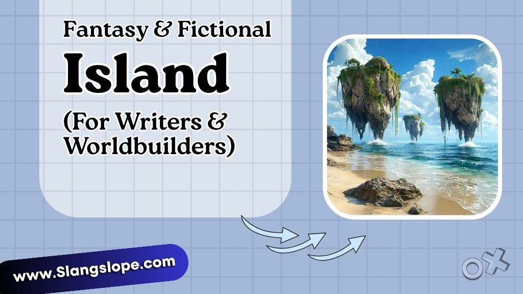 Fantasy & Fictional Island Names (For Writers & Worldbuilders)