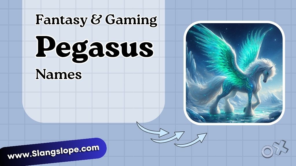 Fantasy & Gaming Pegasus Names