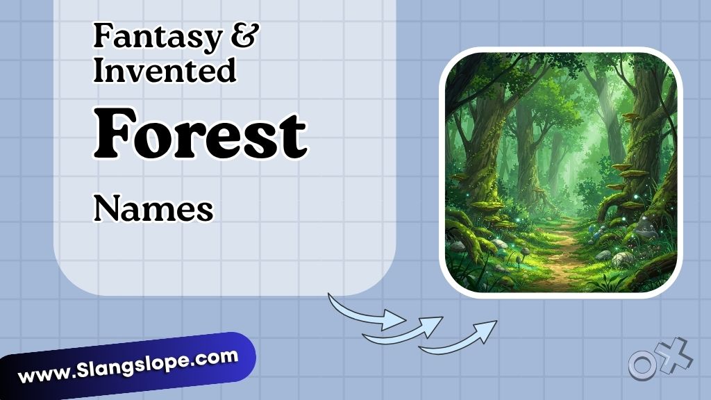 Fantasy & Invented Forest Names