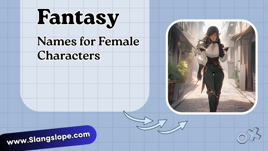 Fantasy Names for Female Characters