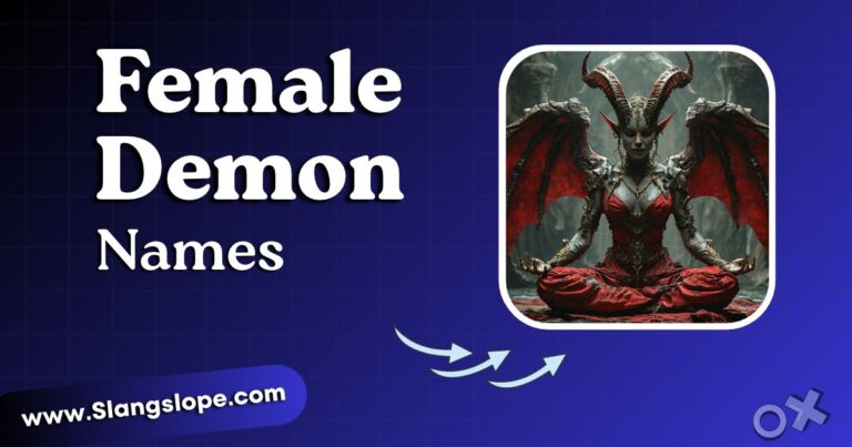 Female Demon Names: 190+ Dark, Mythological & Fictional Picks