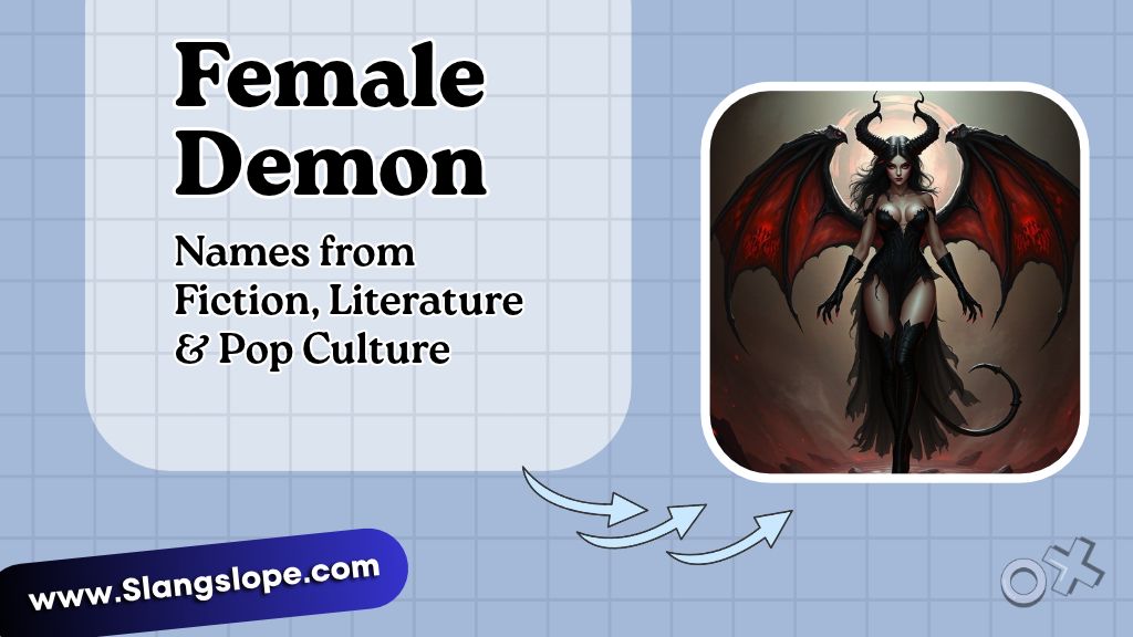 Female Demon Names from Fiction, Literature & Pop Culture