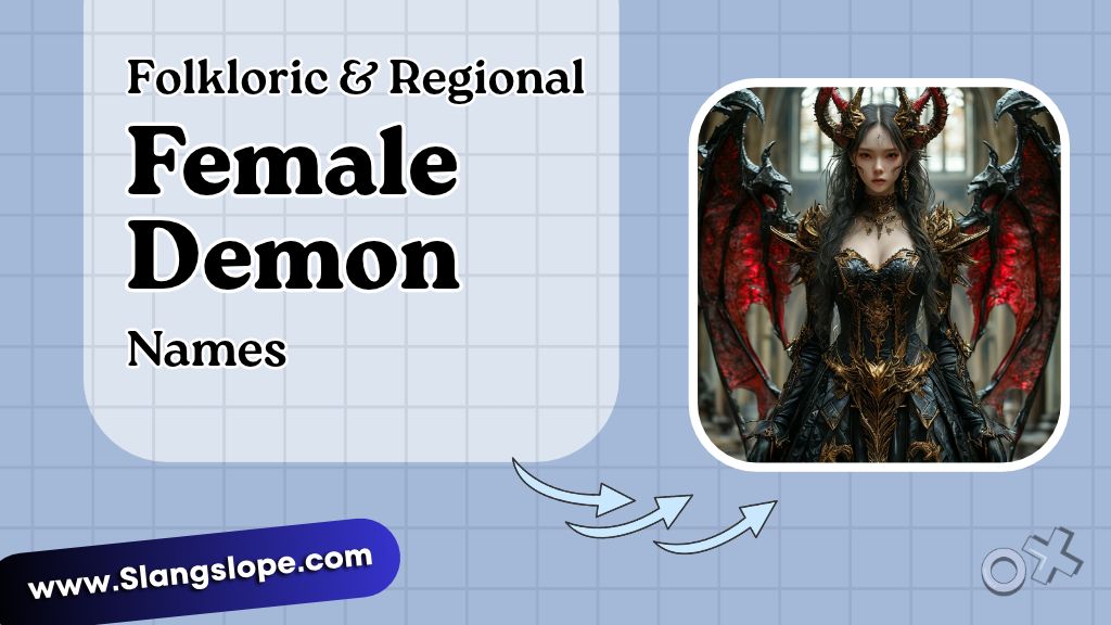 Folkloric & Regional Female Demon Names