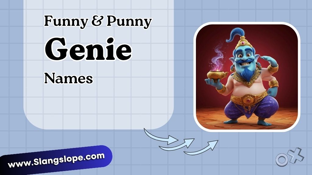 Funny & Punny Genie Names