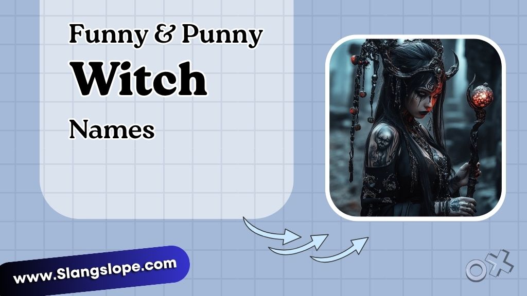 Funny & Punny Witch Names