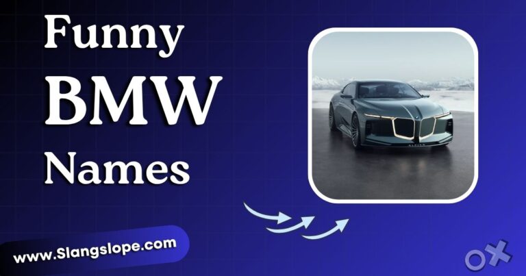 170+ Funny BMW Names That'll Make Every Car Nerd Laugh