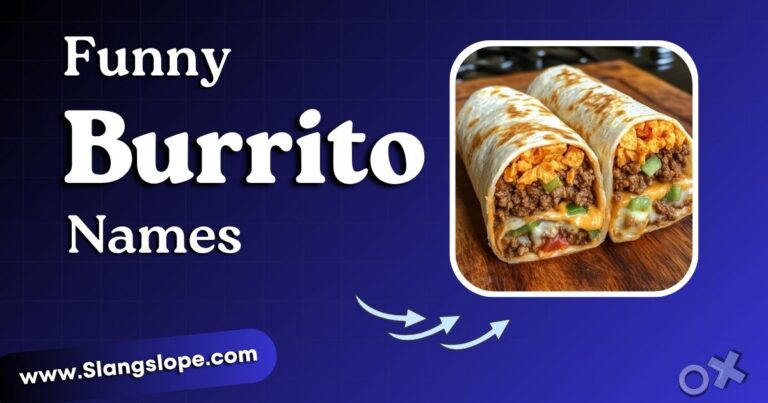 130+ Funny Burrito Names That'll Make You Snort Before You Bite