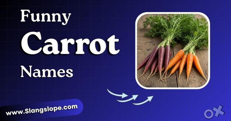 200+ Funny Carrot Names That Will Make You Snort-Laugh (And Actually Stick)
