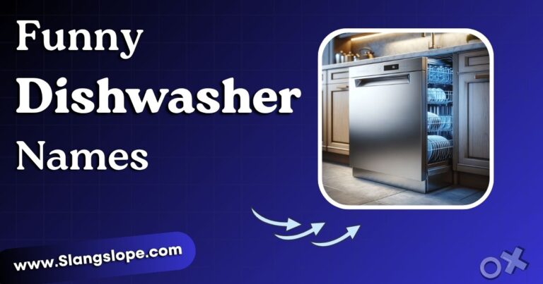 207+ Funny Dishwasher Names That'll Make Your Kitchen Smile