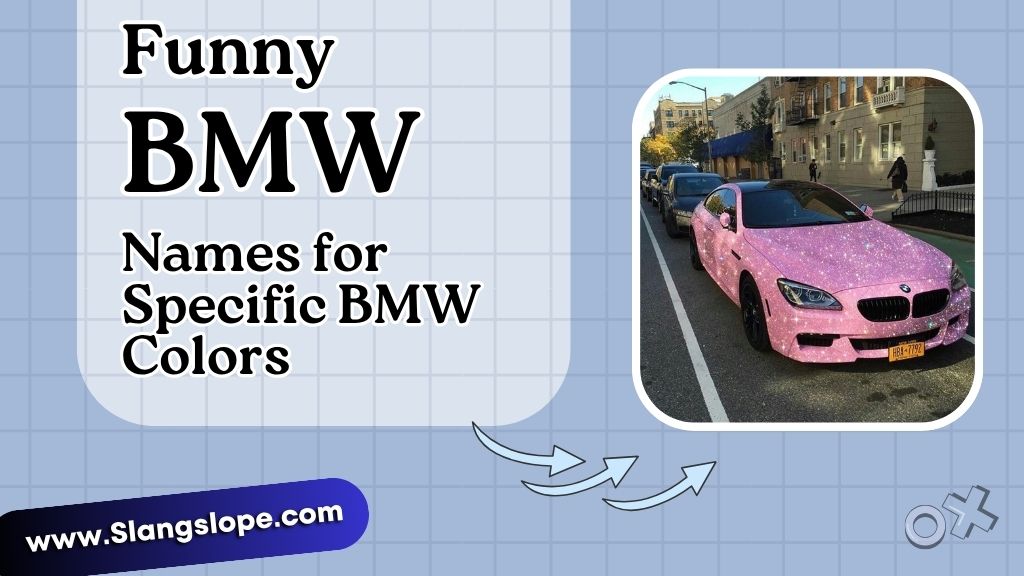 Funny Names for Specific BMW Colors