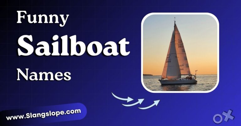 230+ Funny Sailboat Names That will Make the Whole Marina Laugh