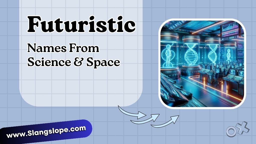 Futuristic Names From Science & Space