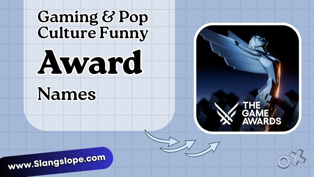 Gaming & Pop Culture Funny Awards