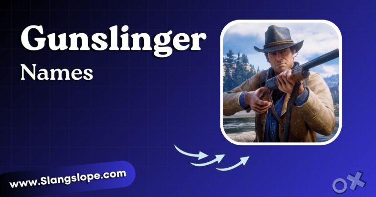 180+ Gunslinger Names That Hit Hard (With Meanings & Best Uses)