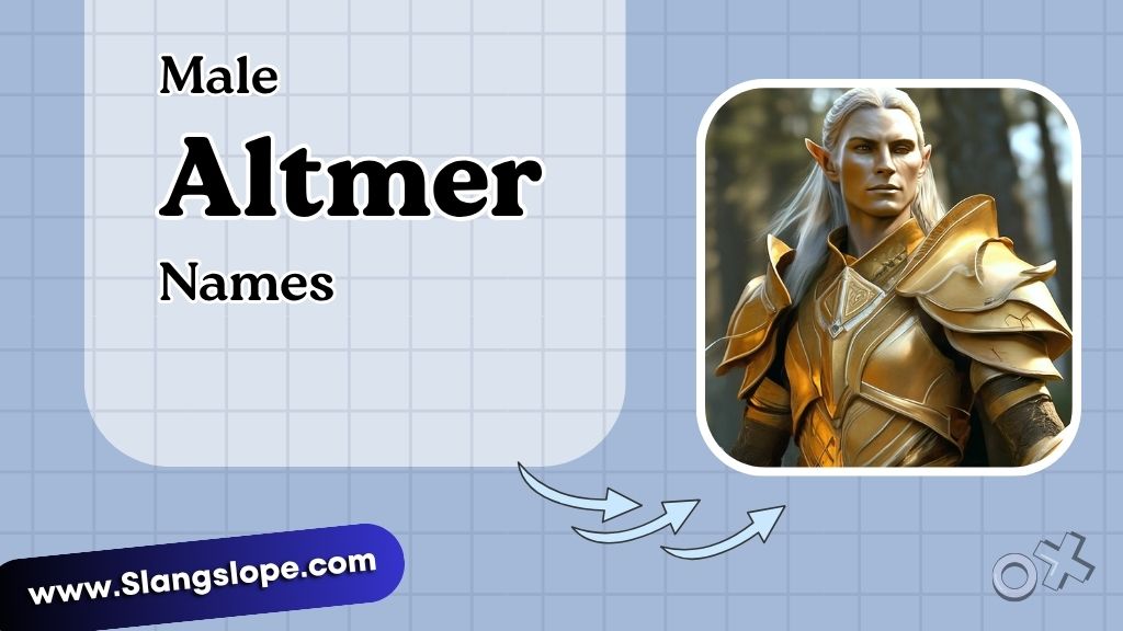 Male Altmer Names