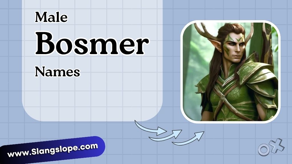 Male Bosmer Names