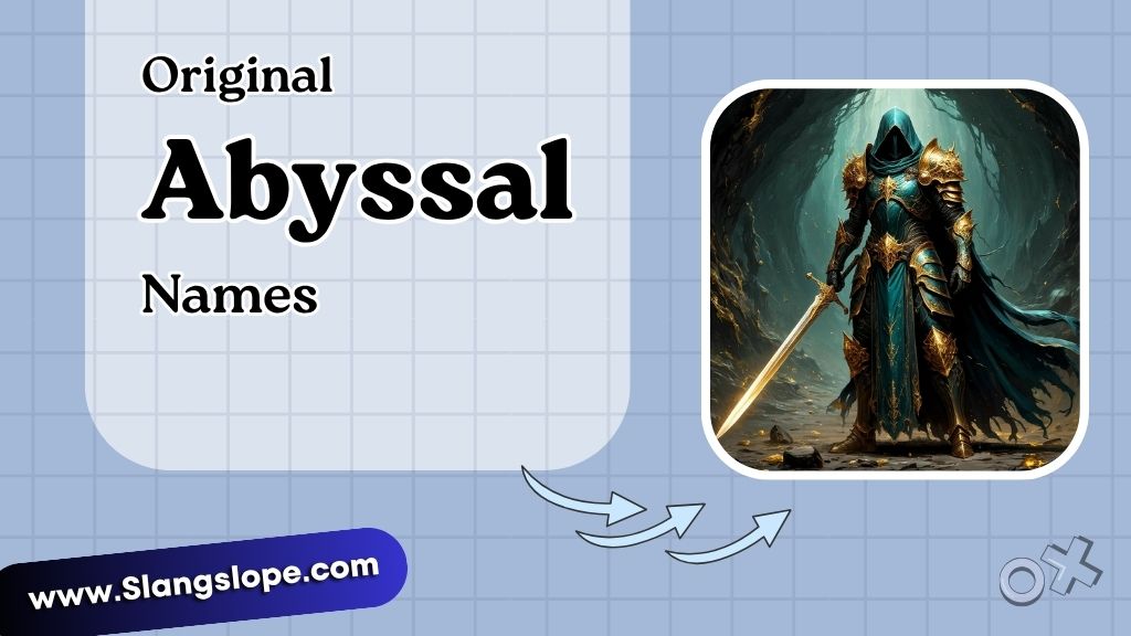 Original Abyssal Names (Invented, Not Copied)