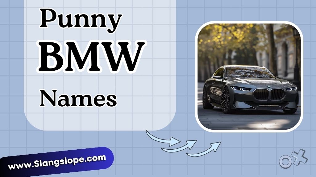 Punny BMW Names (Wordplay on the Brand)