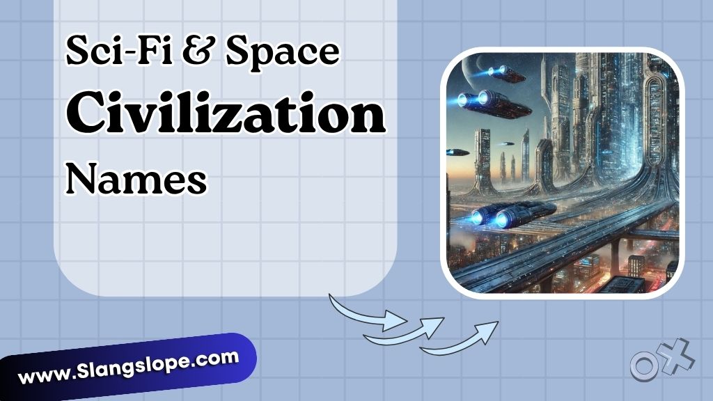 Sci-Fi & Space Civilization Names