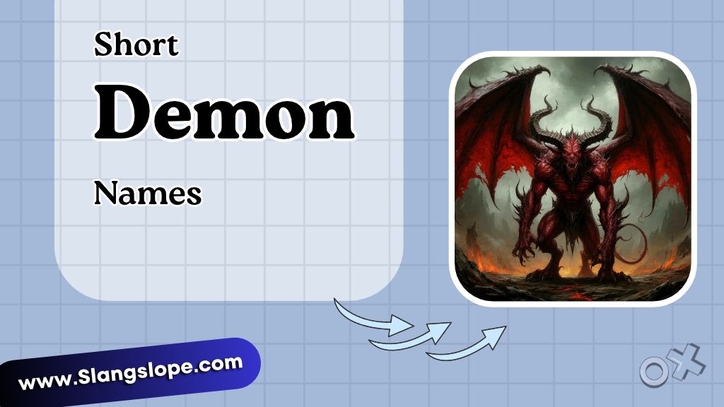 Short Demon Names (Under 5 Letters)