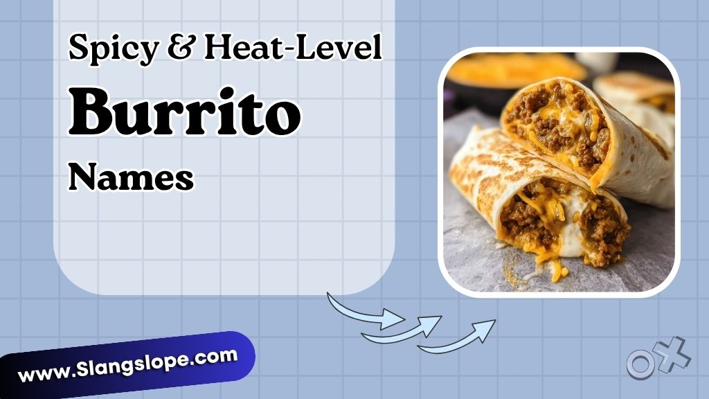 Spicy & Heat-Level Burrito Names