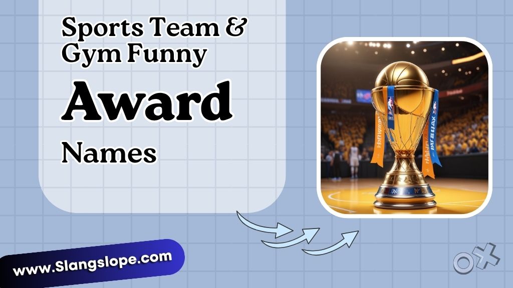 Sports Team & Gym Funny Awards