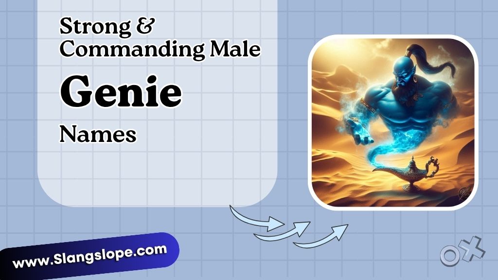 Strong & Commanding Male Genie Names