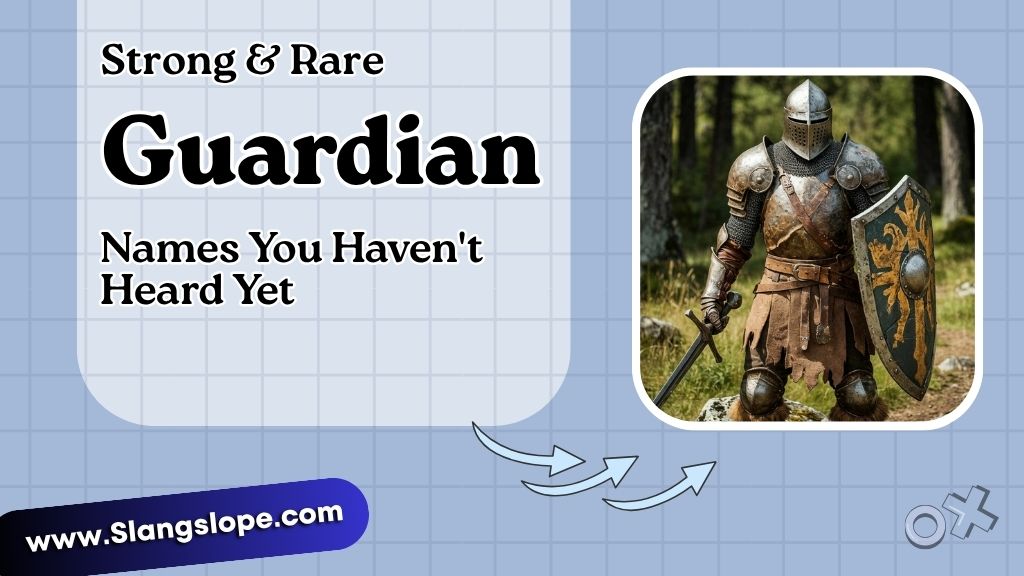 Strong & Rare Guardian Names You Haven't Heard Yet