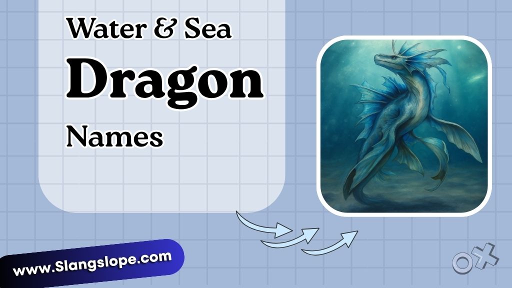 Water & Sea Dragon Names
