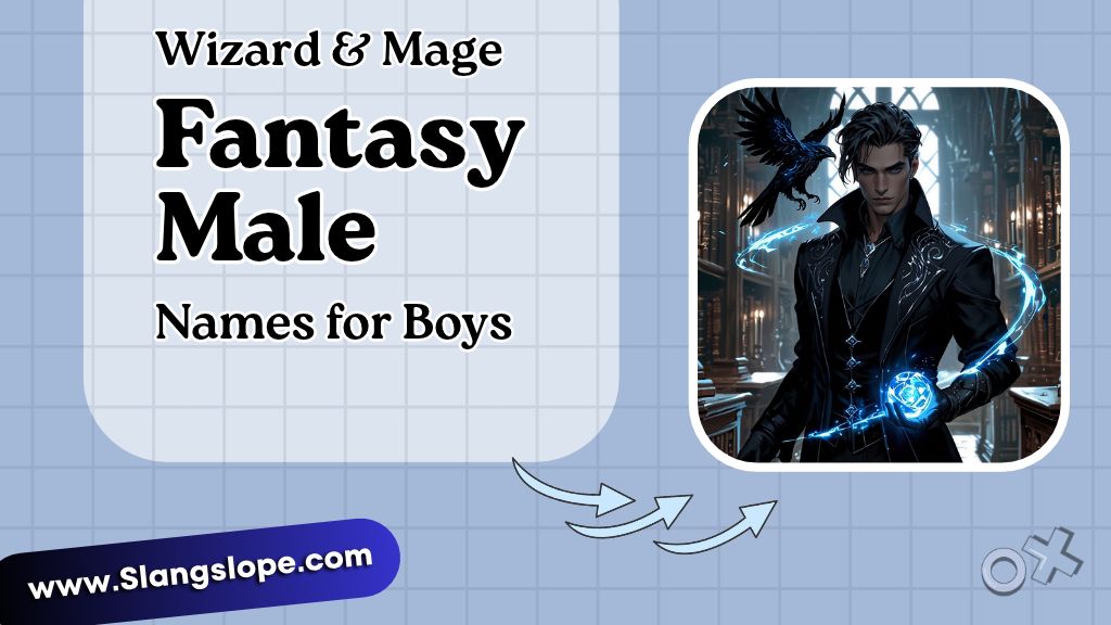 Wizard & Mage Fantasy Names for Boys